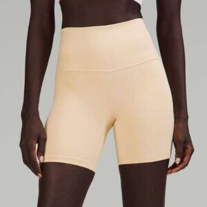 Lululemon Align High-Rise Short 6" Sz 12 in Prosecco NWT